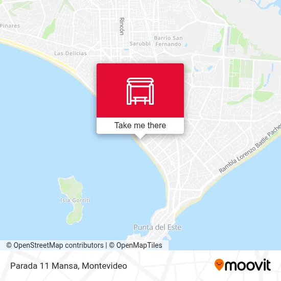 Parada 11 Mansa map