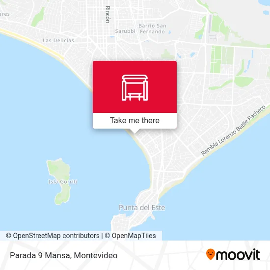 Parada 9 Mansa map