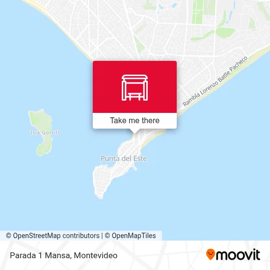 Parada 1 Mansa map