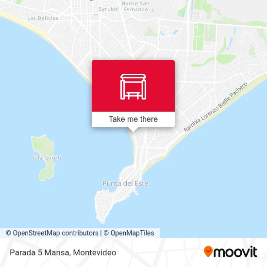 Parada 5 Mansa map