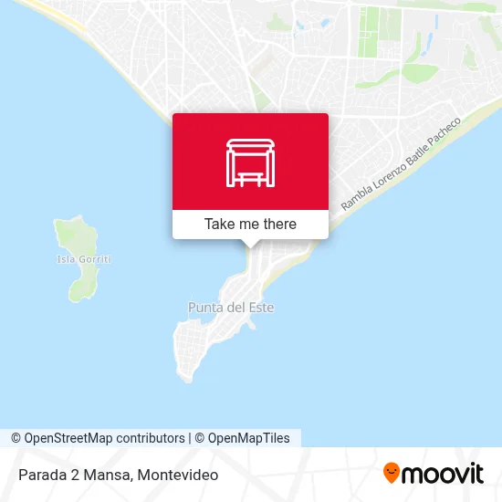Parada 2 Mansa map