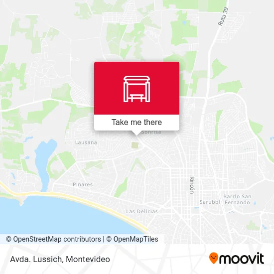 Avda. Lussich map