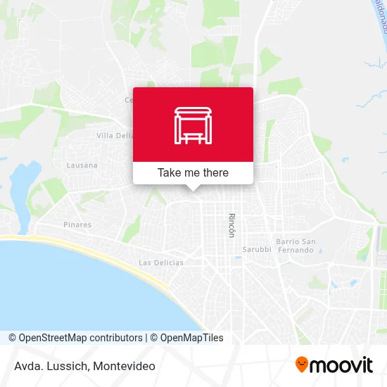 Avda. Lussich map