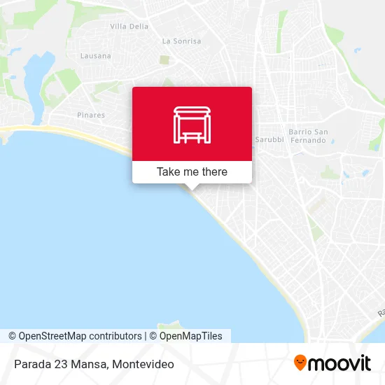 Parada 23 Mansa map