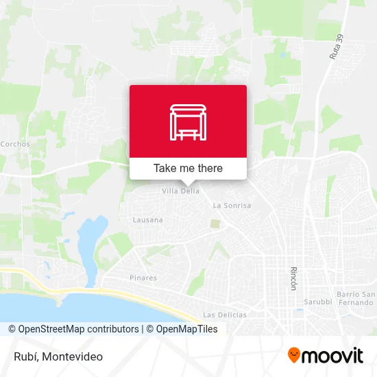 Rubí map