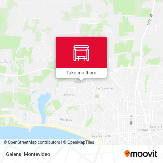 Galena map