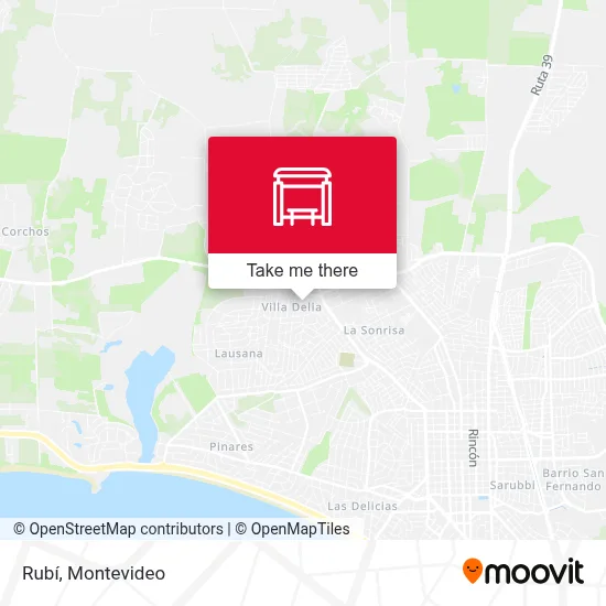 Rubí map