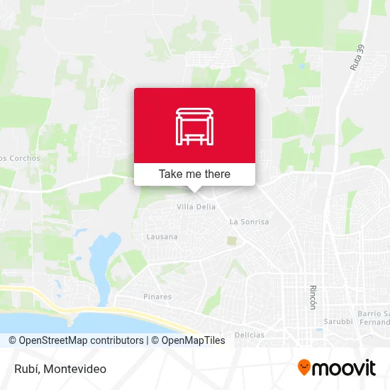 Rubí map