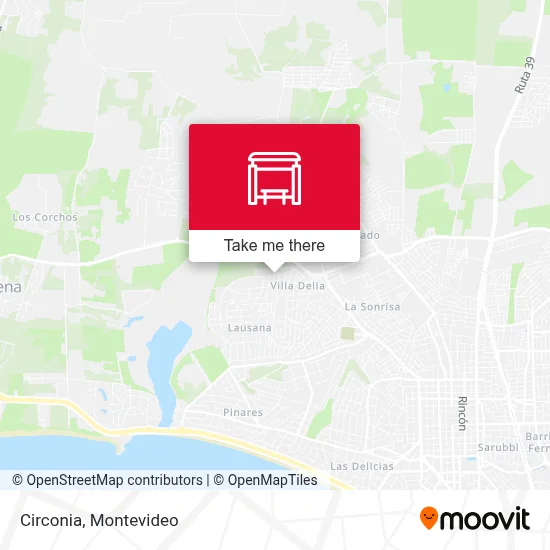 Circonia map