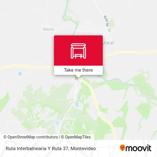 Ruta Interbalnearia Y Ruta 37 map