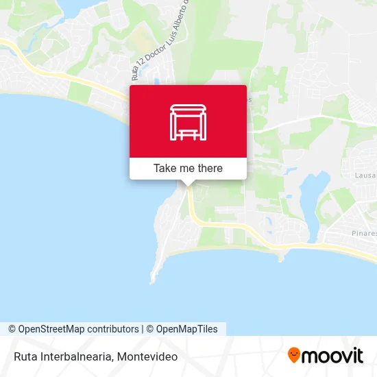 Ruta Interbalnearia map
