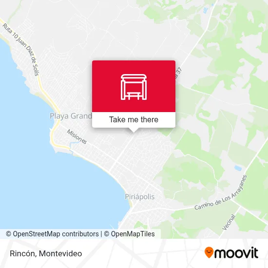 Rincón map