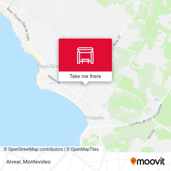 Alvear map