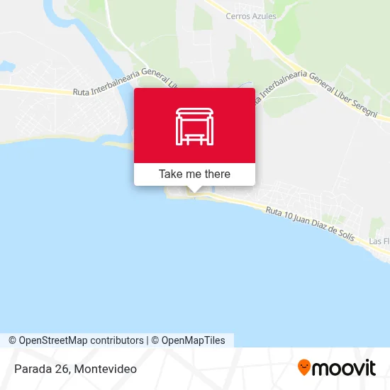 Parada 26 map