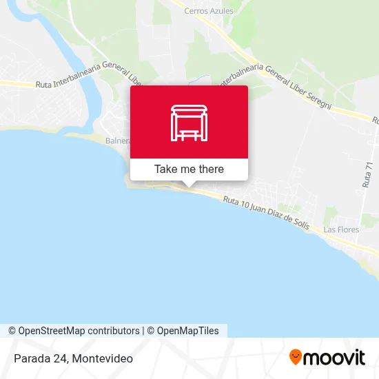 Parada 24 map