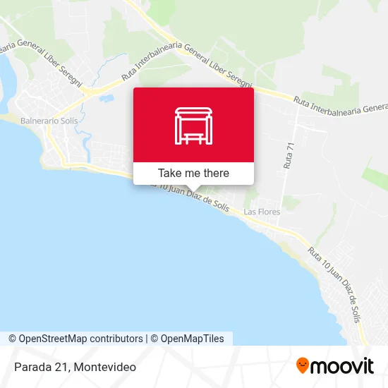 Parada 21 map