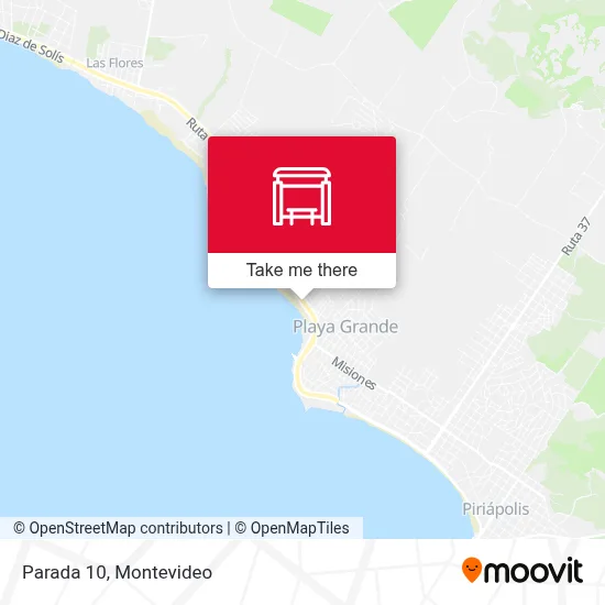 Parada 10 map
