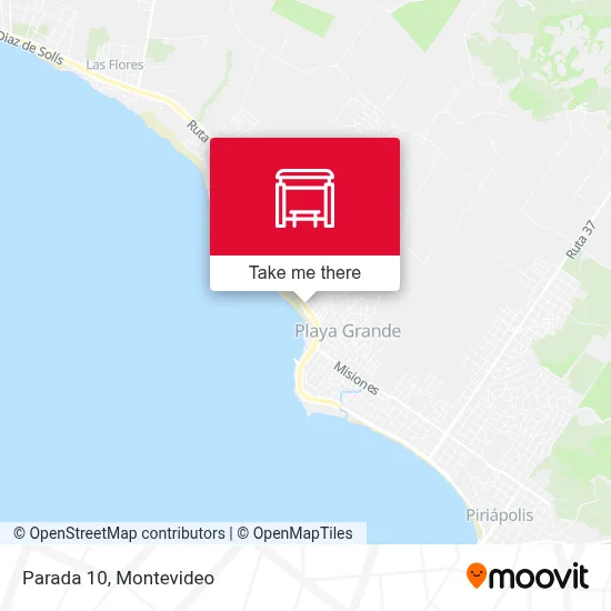 Parada 10 map