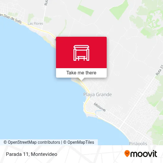 Parada 11 map