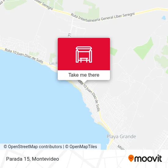 Parada 15 map