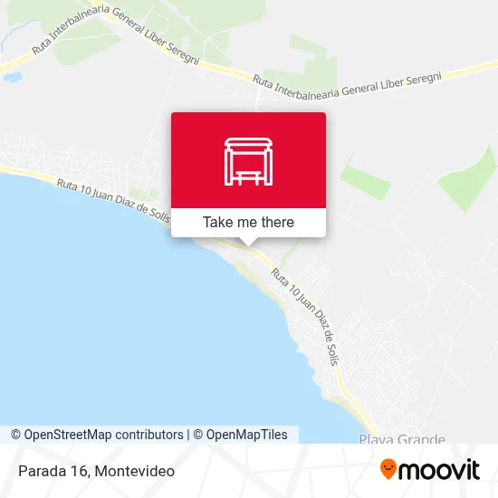 Parada 16 map