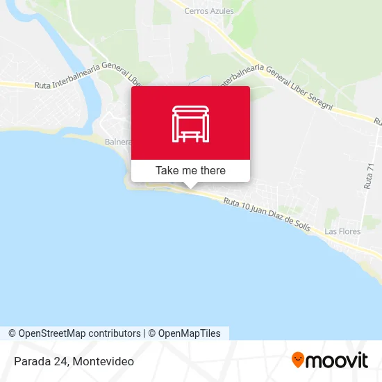 Parada 24 map