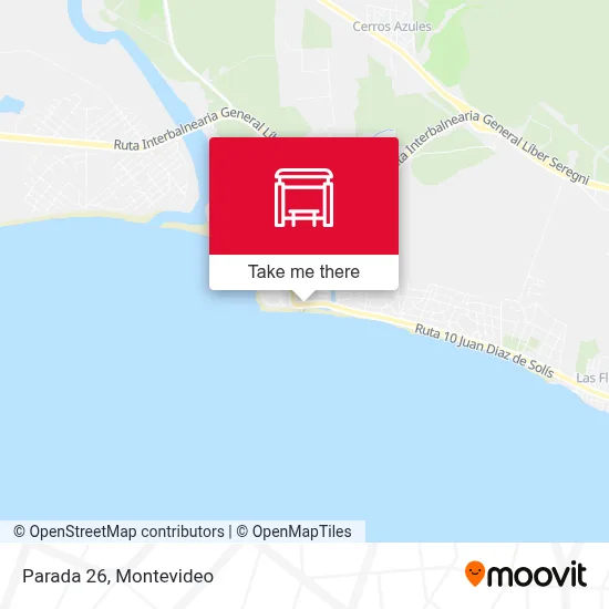 Parada 26 map