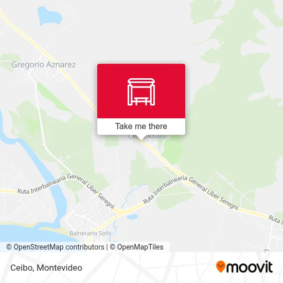 Ceibo map