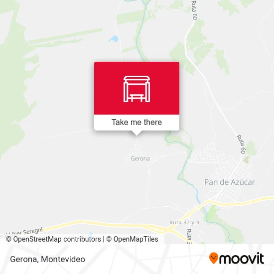 Gerona map
