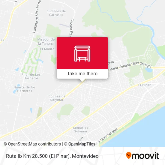 Ruta Ib Km 28.500 (El Pinar) map