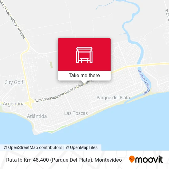 Ruta Ib Km 48.400 (Parque Del Plata) map