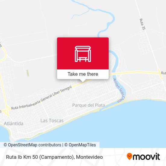 Ruta Ib Km 50 (Campamento) map