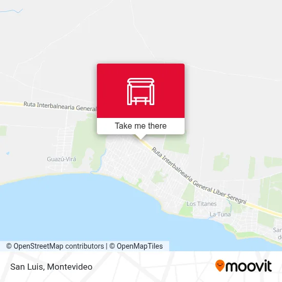 San Luis map