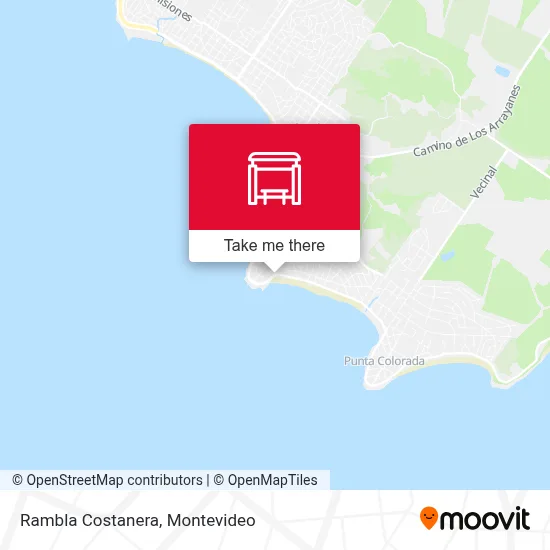 Rambla Costanera map