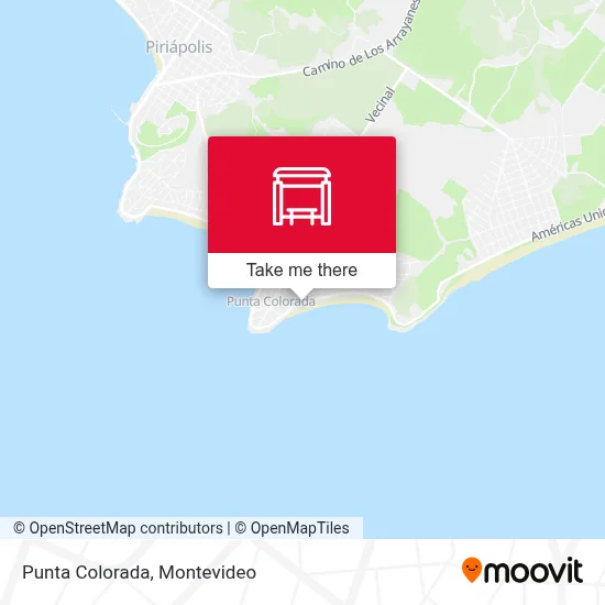 Punta Colorada map