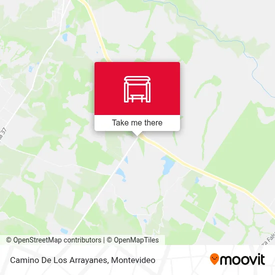 Camino De Los Arrayanes map