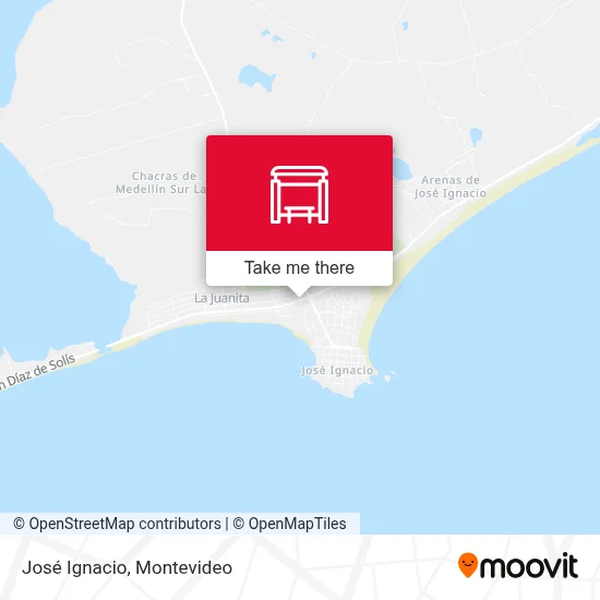 José Ignacio map