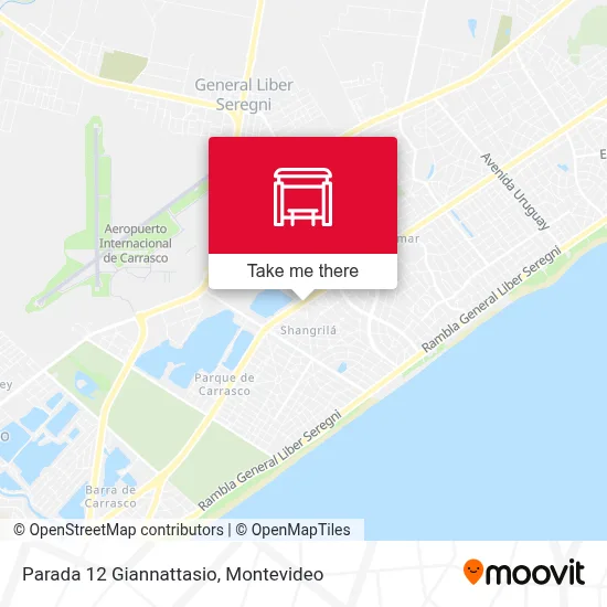 Parada 12 Giannattasio map