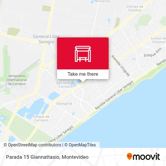 Parada 15 Giannattasio map