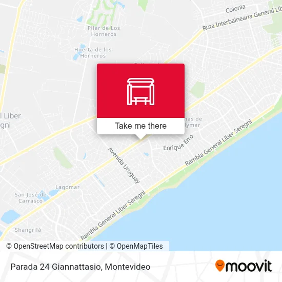 Parada 24 Giannattasio map