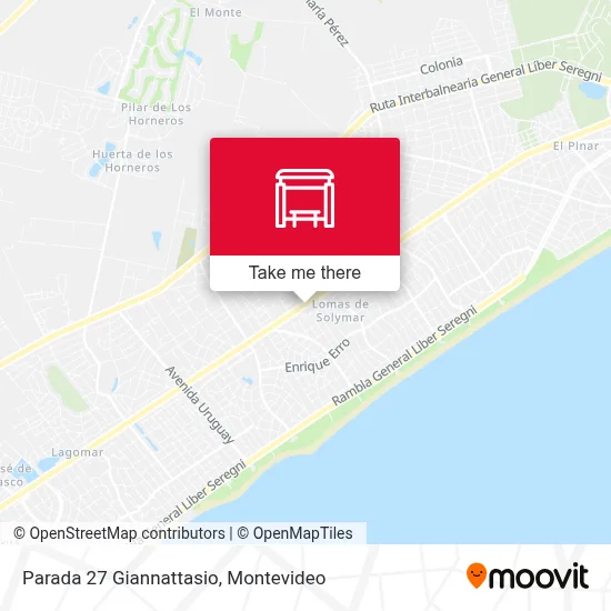 Parada 27 Giannattasio map