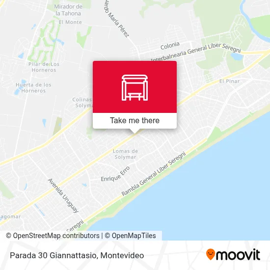 Parada 30 Giannattasio map