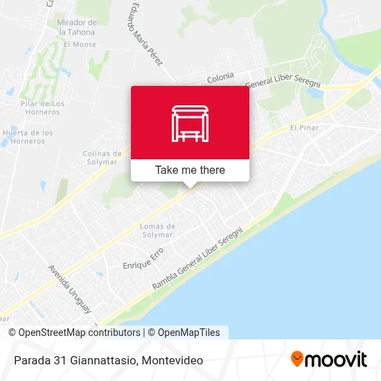 Parada 31 Giannattasio map