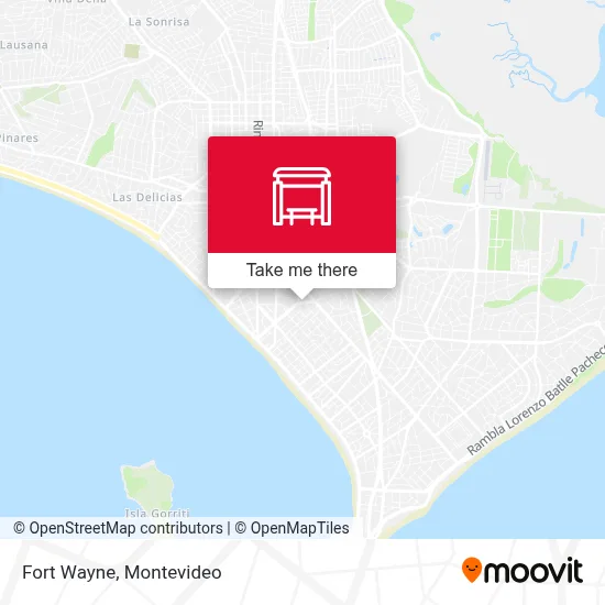 Fort Wayne map