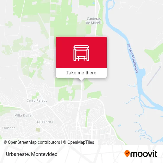 Urbaneste map