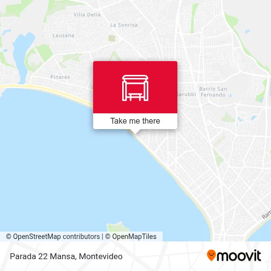 Parada 22 Mansa map