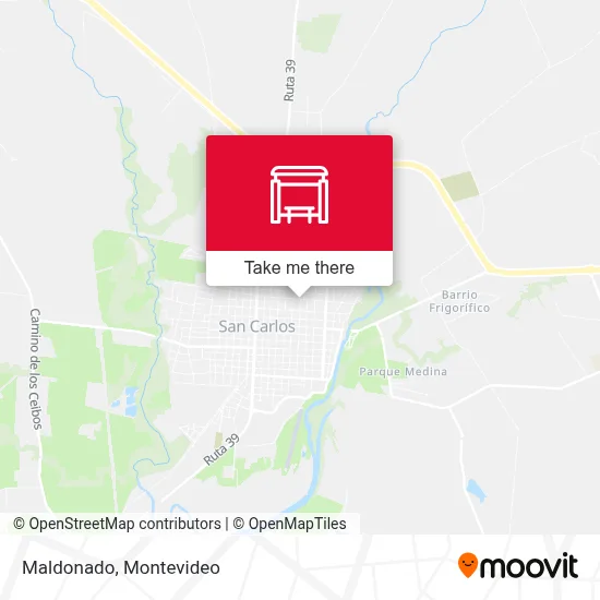 Maldonado map