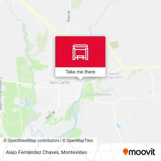 Alejo Fernández Chaves map