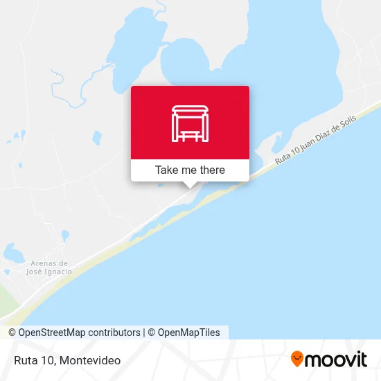 Ruta 10 map