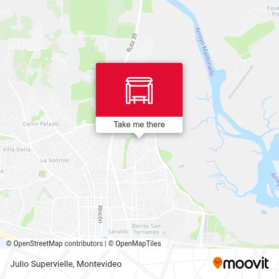 Julio Supervielle map